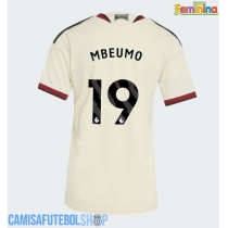 Camisa de time de futebol Manchester United Bryan Mbeumo #19 Replicas 3º Equipamento Feminina 2026-27 Manga Curta